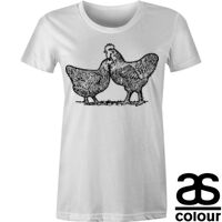 AS Colour - Women's Wafer Crew Tee (Slim Fit) Thumbnail