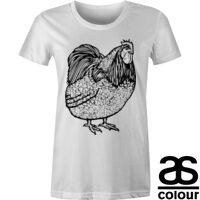 AS Colour - Women's Wafer Crew Tee (Slim Fit) Thumbnail