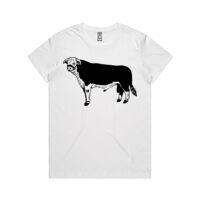 AS Colour - Women's Maple Crew Tee (Regular Fit) Thumbnail